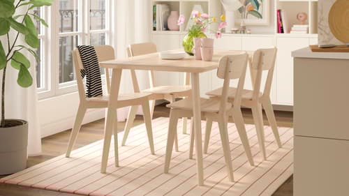 4 hengen ruokapöydät