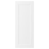 AXSTAD vit kökslucka, modern/traditionell design, matt yta, rektangulär form, infälld panel.