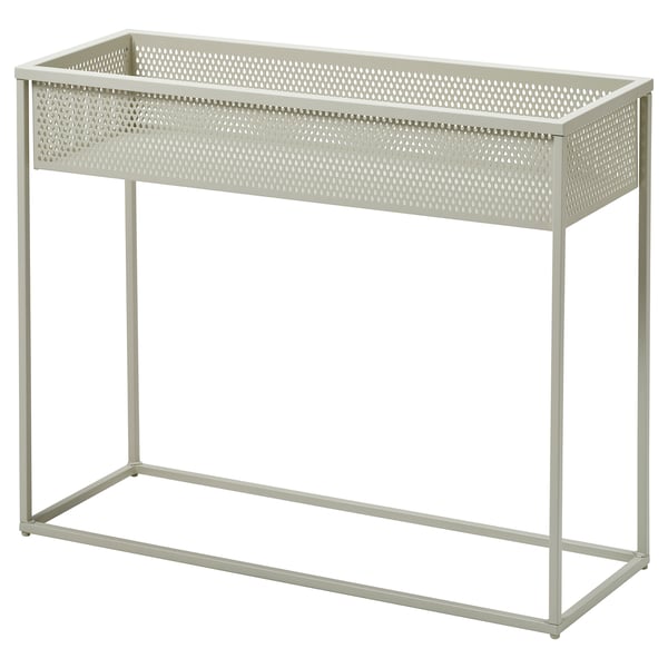 BLÅKRÅKA Piedestal, inom-/utomhus/ljust gråbeige, 59 cm