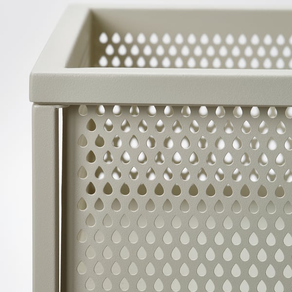 BLÅKRÅKA Piedestal, inom-/utomhus/ljust gråbeige, 59 cm