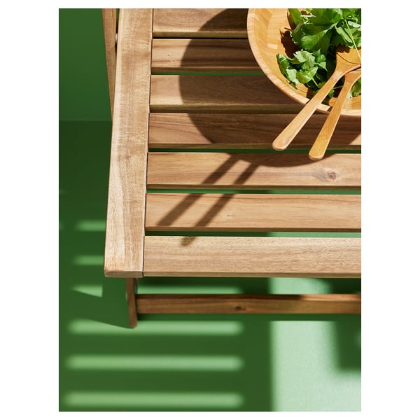 DJUPÖN Fällbart bord, brun