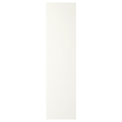 FORSAND dörr, vit, rektangulär, minimalistisk design.