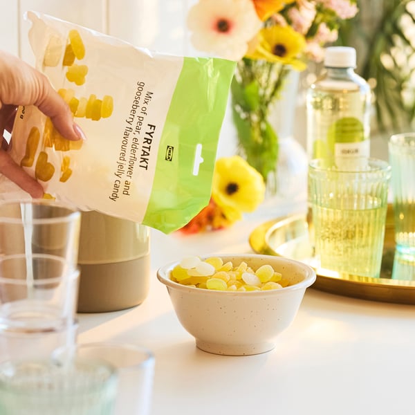 FYRTAKT Blandat gelégodis, frukt- och bärsmak, 300 g