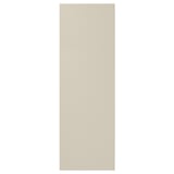 HAVSTORP: beige, slät, rektangulär skåpfront. Modern, neutral stil.