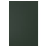 HAVSTORP grön skåplucka, slät akrylfärg, rektangulär, modern design.