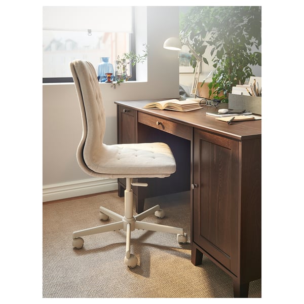 IDANÄS Skrivbord, brun, 152x70 cm