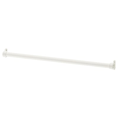 KOMPLEMENT klädstång i vitt stål, snygg design, robust och minimalistisk.