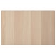 LAPPVIKEN panel med vit ekeffekt, elegant modern design.