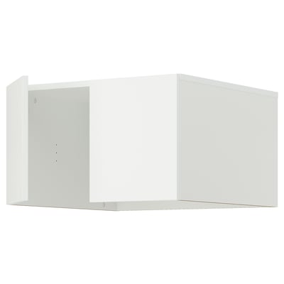 LASTARE Överhylla med dörrar, vit, 60x62x36 cm