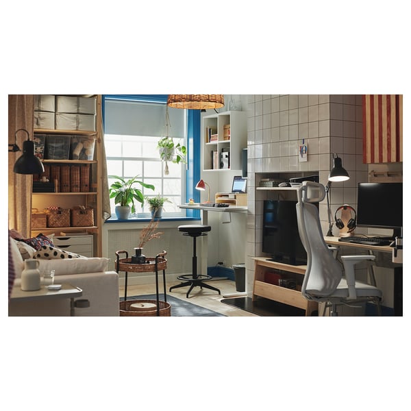 MATCHSPEL Stol för gaming, Bomstad ljusgrå