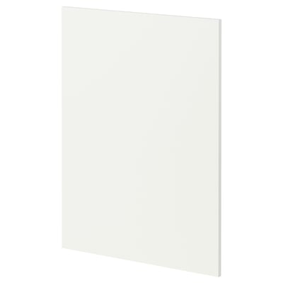 METOD kökspanel, vit, rektangulär, slät yta, minimalistisk design.