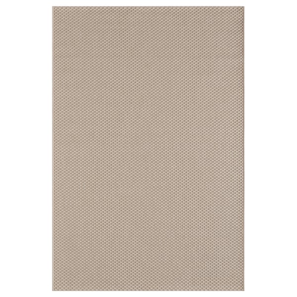 MORUM matta: neutral, inomhus/utomhus, polypropen, lugnande mönster.