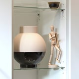 PAX Påbyggnadsdel mittsektion, vit, 35x35x236 cm