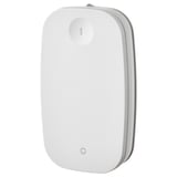 En vit, rektangulär ikea RODRET trådlös dimmer med slät yta och rundade kanter, designad för smart styrning av hembelysning.