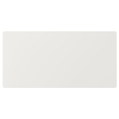 SMÅSTAD vit front passar till konstruera låda, akrylmålad träfiberskiva, rektangulär.