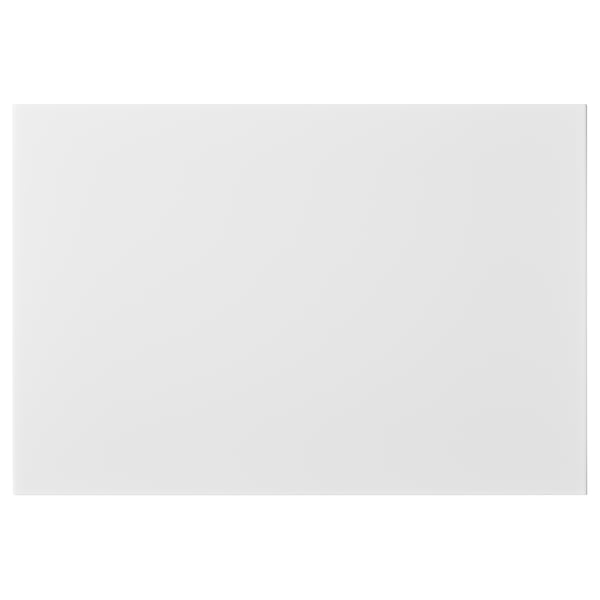 VALVIKEN vit dörr, matt yta, rektangulär form, mjuk struktur.