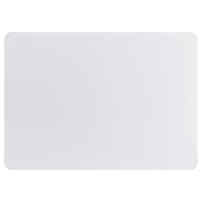 En produkt från VEMUND. Det är ett vitt, rektangulärt föremål med en slät yta. Den är tillverkad av plast och metall och kan hängas horisontellt eller vertikalt.