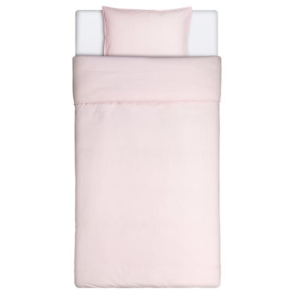 Angslilja Housse De Couette Et 1 Taie Rose 150x0 65x65 Cm Ikea
