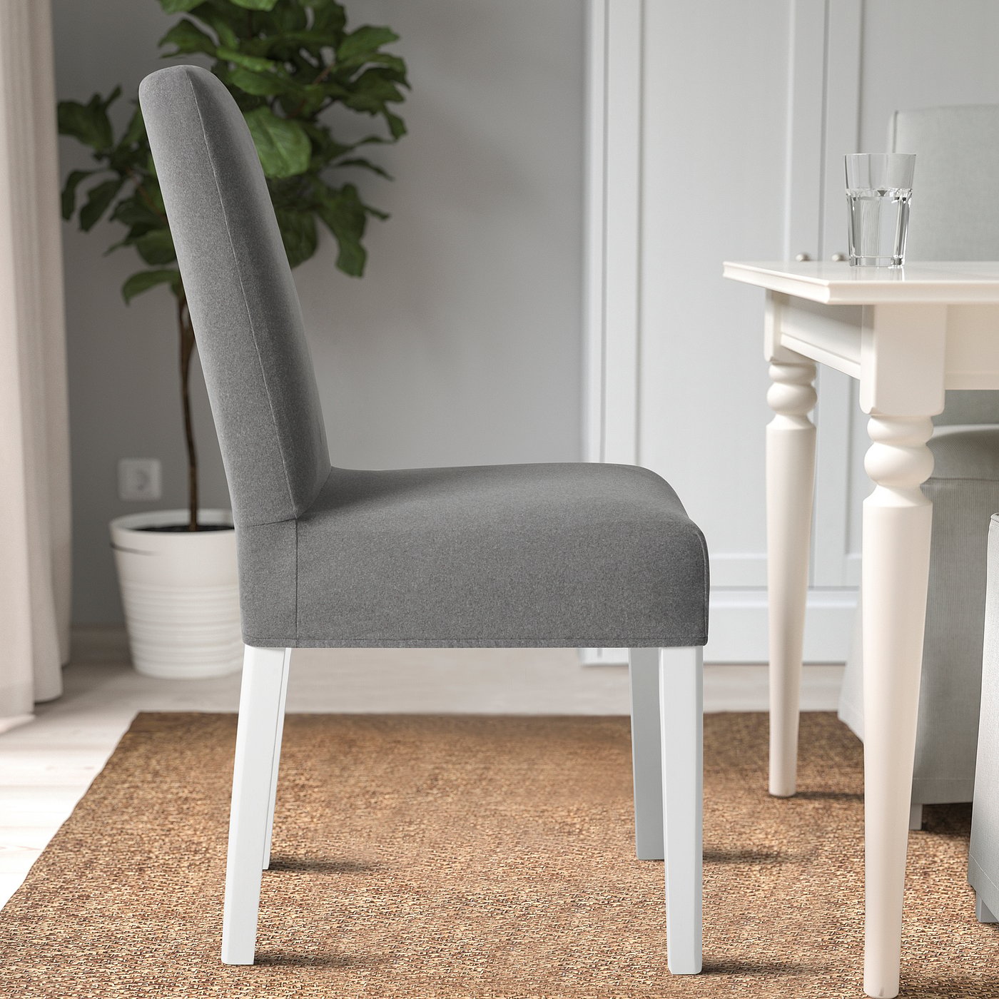 Housse IKEA EKTORP Pour Canapé 2 Places Avec Méridienne - Marron - Neuf Dans Emballage D'origine