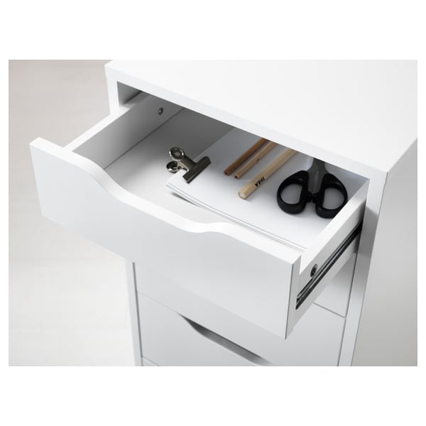 Alex Caisson A Tiroirs Blanc 36x70 Cm Ikea