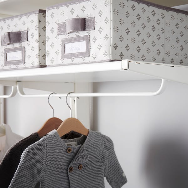 ALGOT Barre pour consoles blanc IKEA