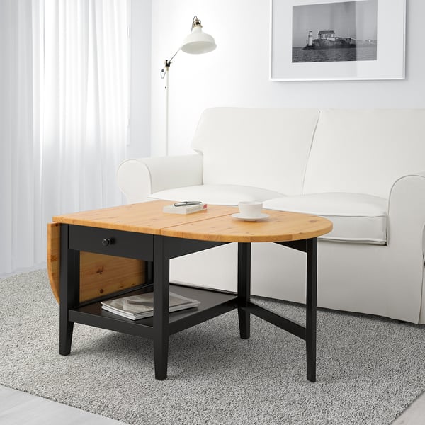 ARKELSTORP Table basse, noir, 65x140x52 cm IKEA