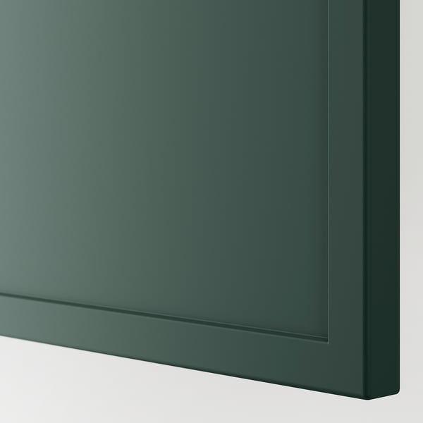 Panneau de couverture gris-vert foncé, bords lisses, surface lisse.
