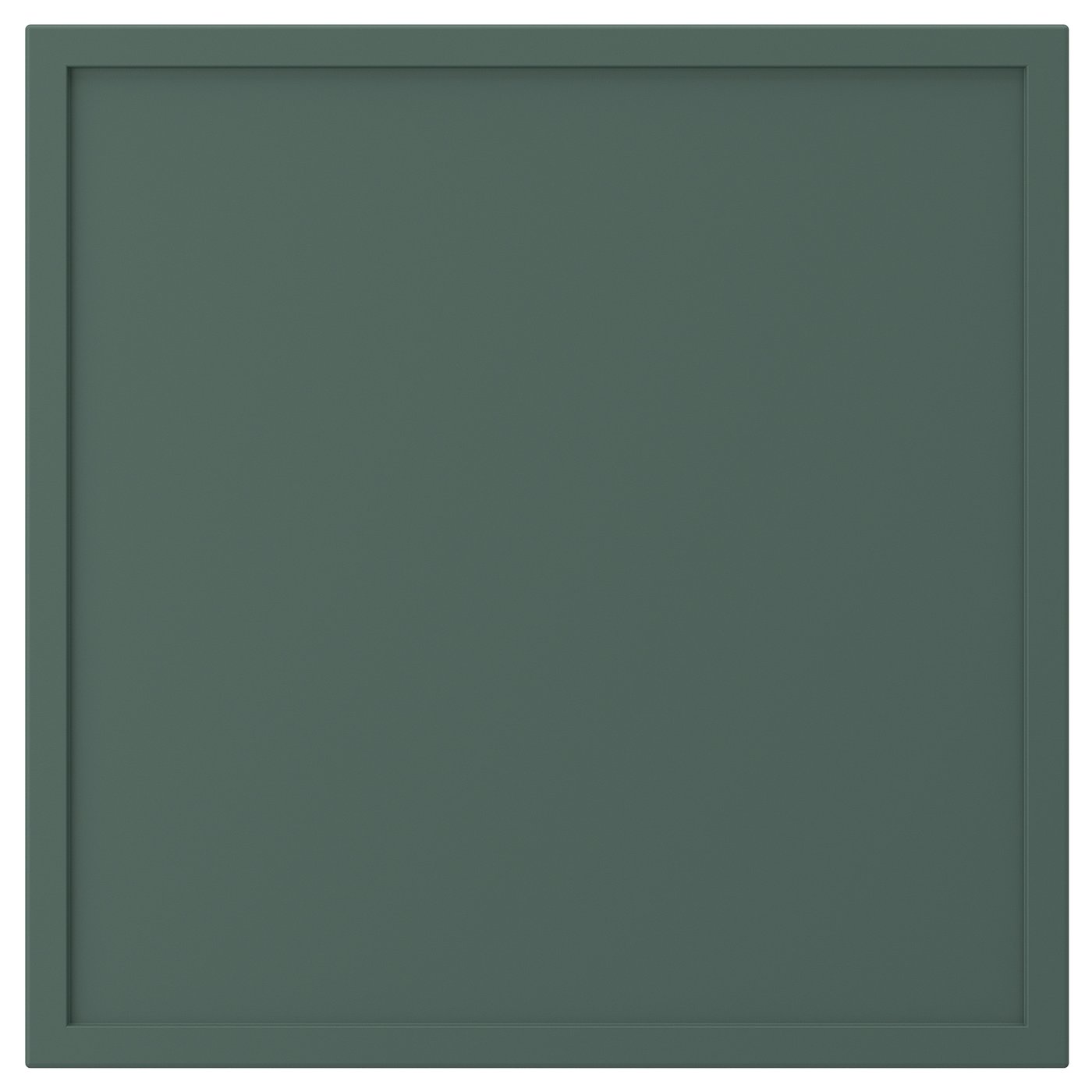 ASPUDDEN Porte - gris-vert foncé 40x40 cm