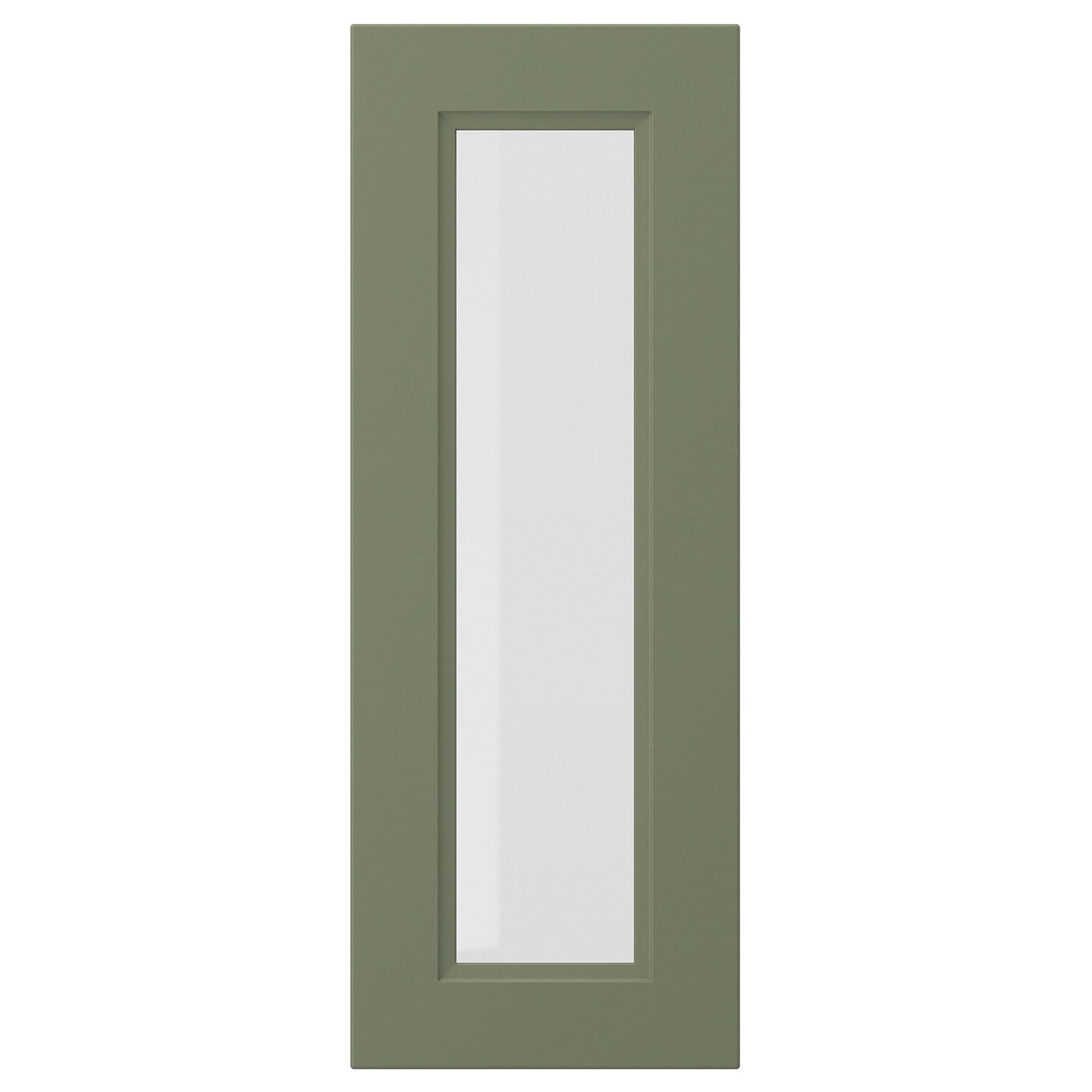 AXSTAD Porte vitrée - gris vert 30x80 cm