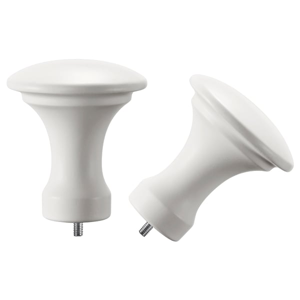 BÄCKRADULA Embouts, 1 paire, blanc