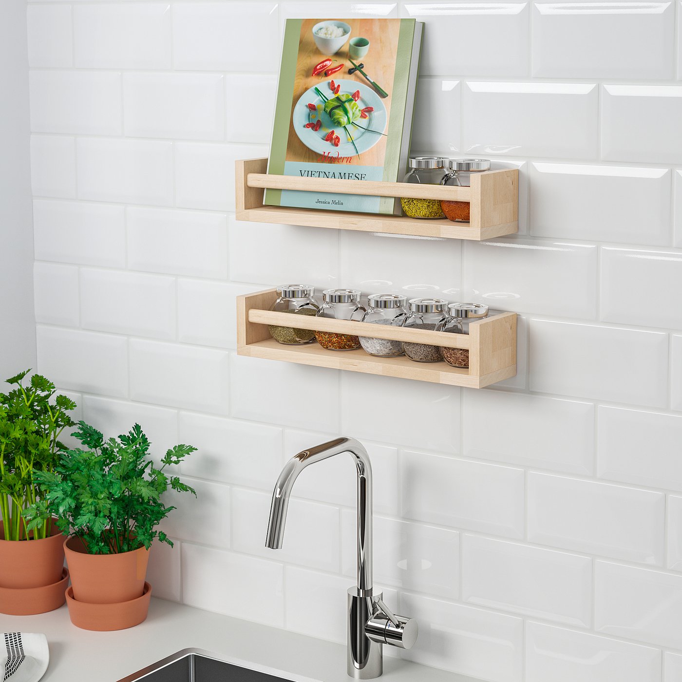 Bekvam Etagere A Epices Bouleau Ikea