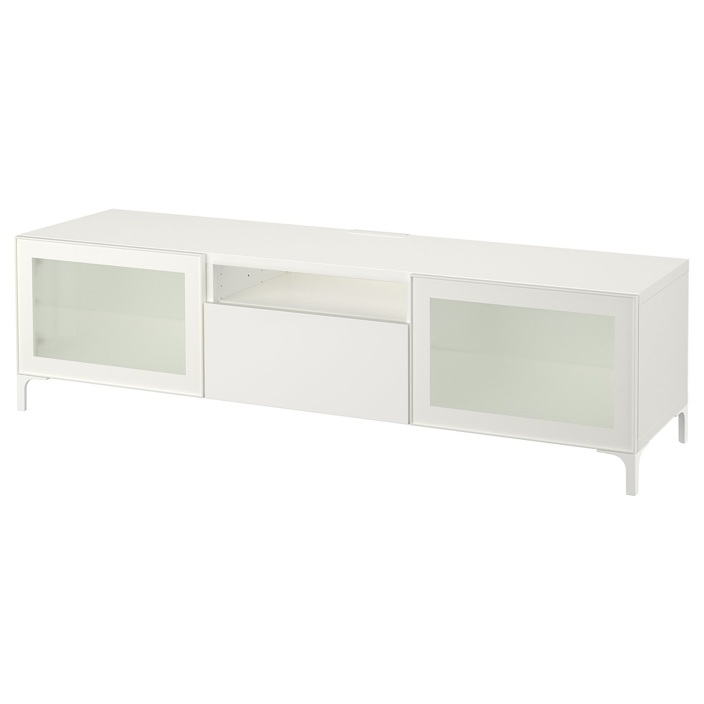 Meuble Tv Ikea Bestå 180 Cm Blanc