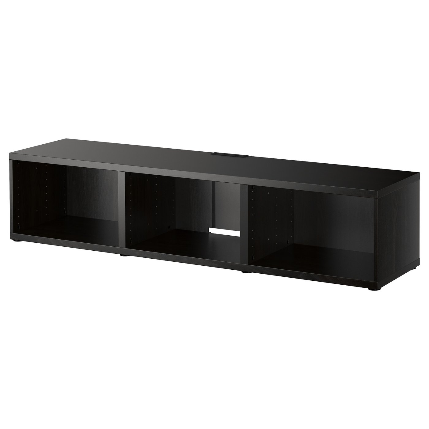 BESTÅ Banc TV - brun noir 180x40x38 cm IKEA occasion