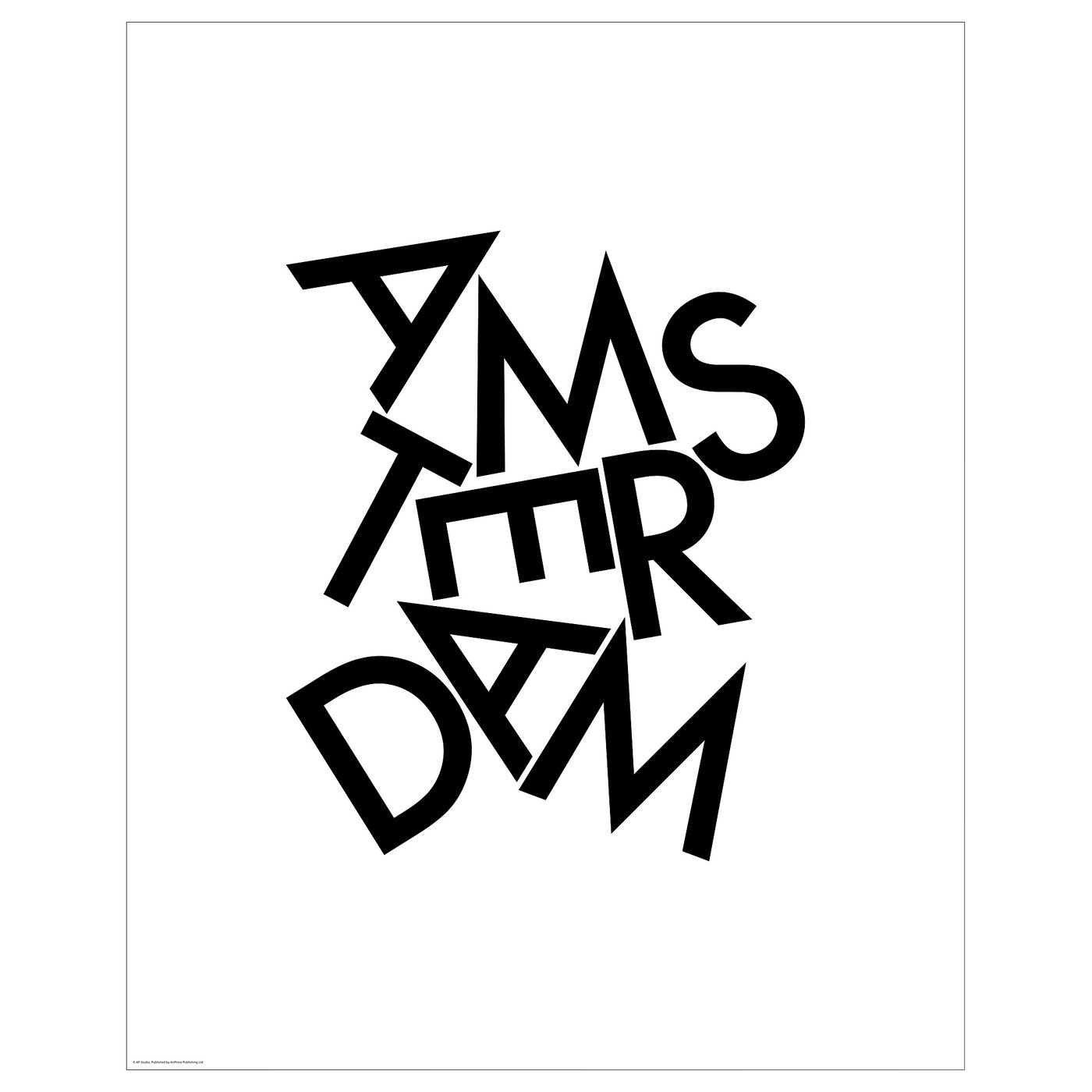 BILD image, illustration, Amsterdam, 40x50 cm IKEA