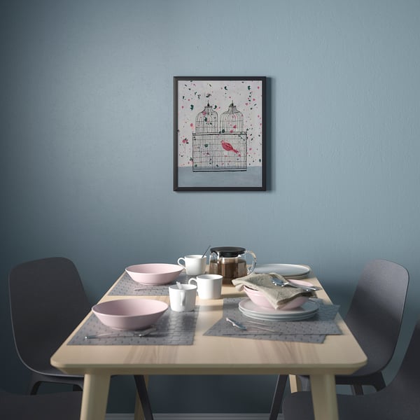 Bild Image Papier Peint Bouton De Rose Ikea