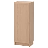 IKEA BILLY/HÖGBO bibliothèque avec porte vitrée 40x30x106 cm blanc