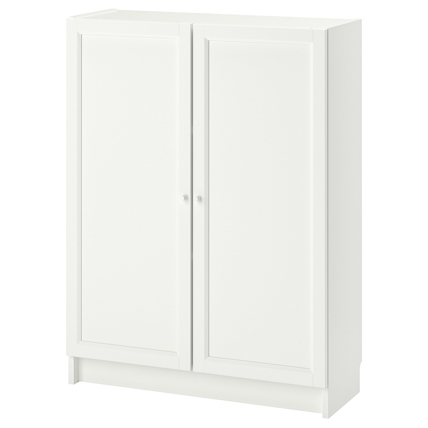 BILLY / OXBERG bibliothèque avec portes, blanc, 80x30x106 cm - IKEA