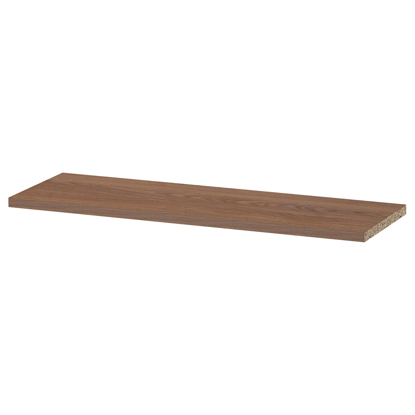 BILLY Tablette - brun motif noyer 76x26 cm