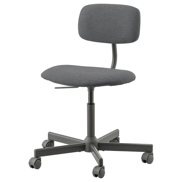 Bleckberget Chaise Pivotante Idekulla Gris Fonce Ikea