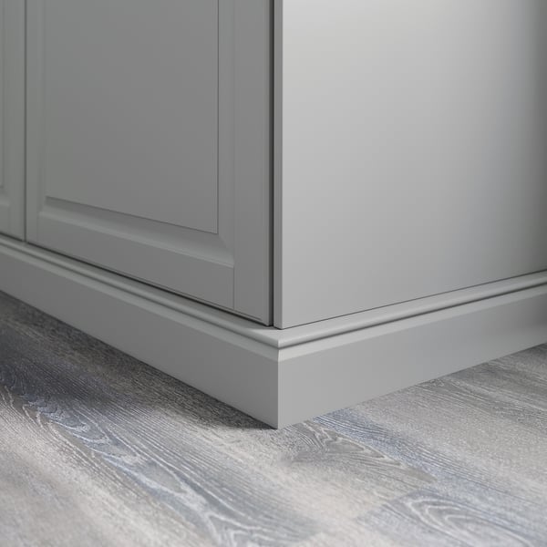 BODBYN Plinthe décorative, gris - IKEA