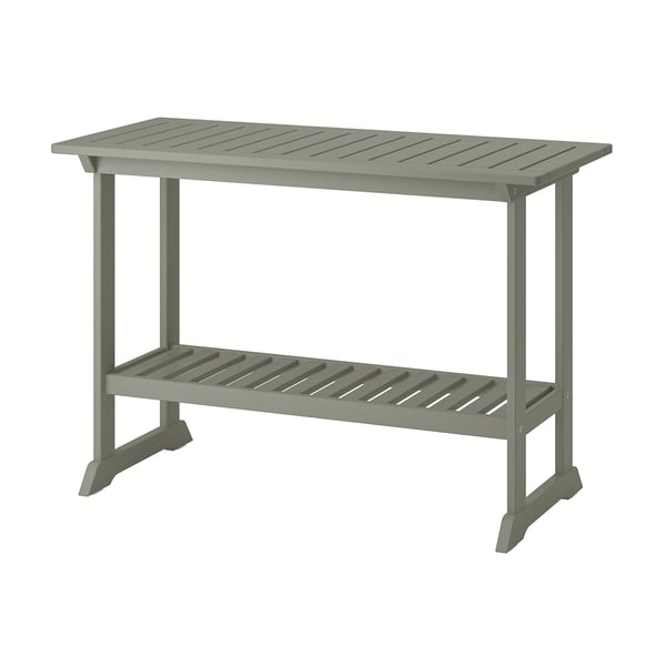 Bondholmen Table D Appoint Exterieur Teinte Gris 111x46 Cm Ikea
