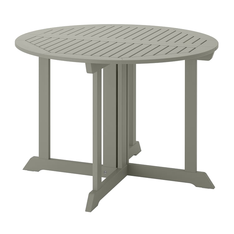 BONDHOLMEN Table de jardin teinté gris, 108 cm IKEA
