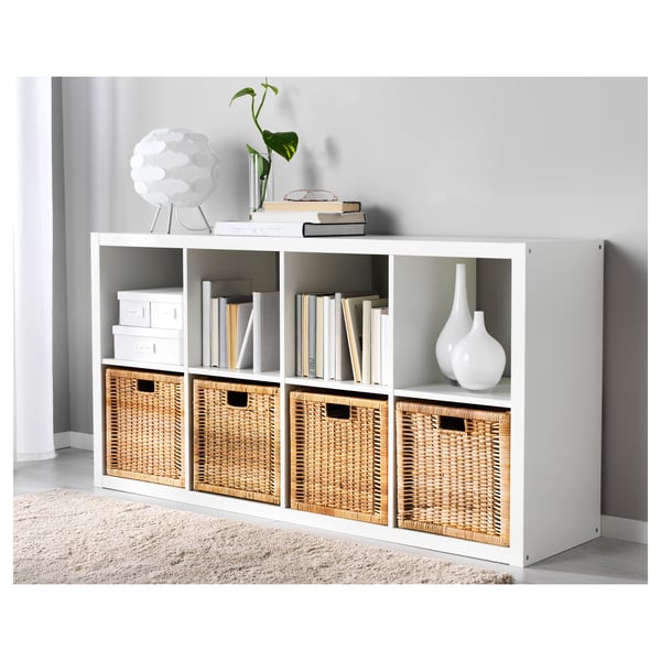 Meuble De Rangement Avec Panier En Osier Branas Panier Rotin 32x34x32 Cm Ikea