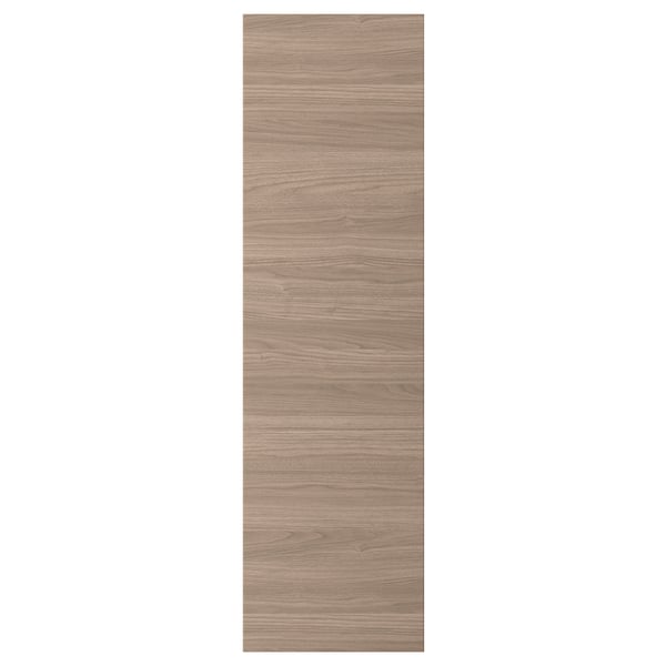 BROKHULT Porte d’armoire de cuisine à motif noyer, rectangulaire.