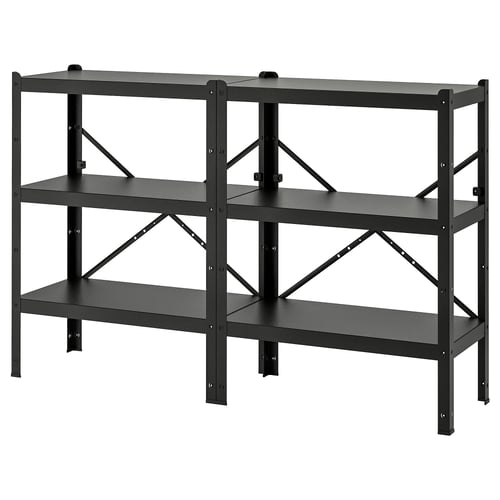 BROR Étagère, noir, 170x40x110 cm