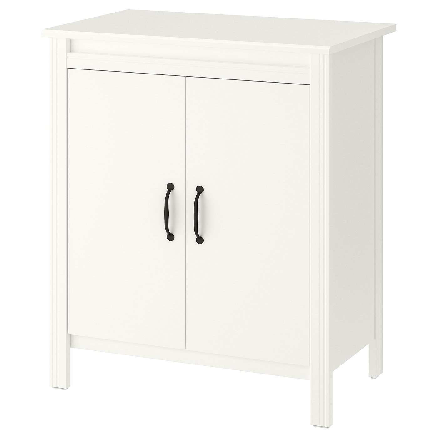 Brusali Armoire Avec Portes Blanc Ikea