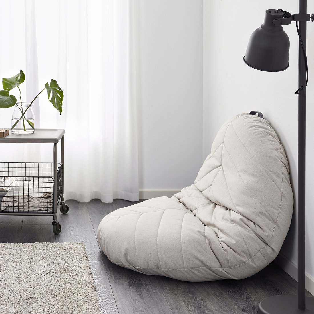 DIHULT Pouf Katorp naturel IKEA