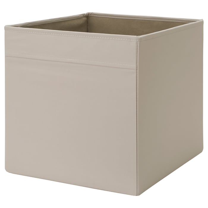 DRÖNA Rangement tissu, rose clair, 33x38x33 cm IKEA