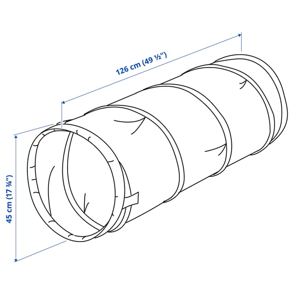 Illustration avec les mesures du produit : DVÄRGMÅS.