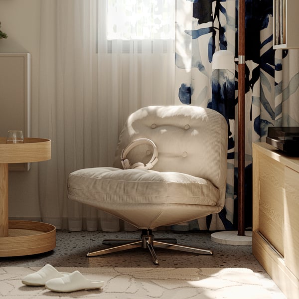 DYVLINGE Siège pivotant, Kelinge beige